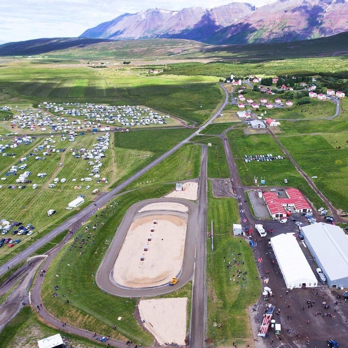 Frá Landsmóti hestamanna á Hólum í Hjaltadal. Mynd/Hinir sömu ehf.