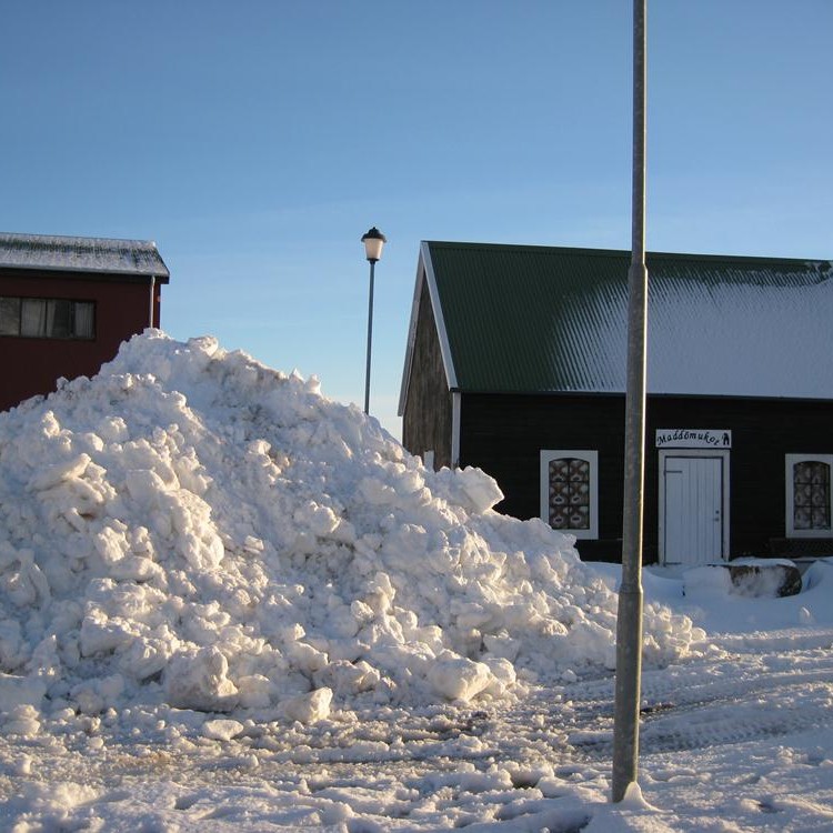 Vilja ekki snjóskafl við Maddömukot