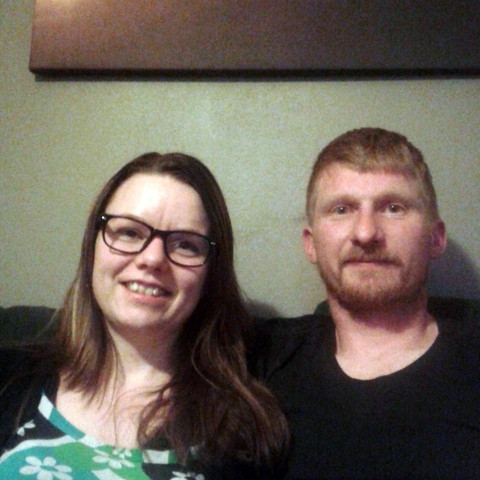 Matgæðingarnir Ingibjörg og Sveinn. Mynd úr einkasafni.