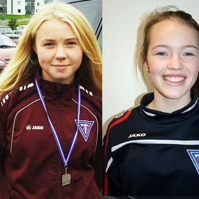 Mynd: María Dögg og Laufey Harpa. Mynd: Tindastóll.