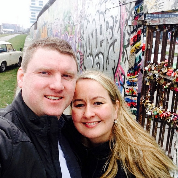 Jón og Halla. Mynd úr einkasafni.