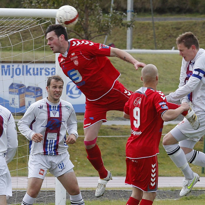 Dómarinn tók að sér aðalhlutverkið í baráttuleik á Króknum