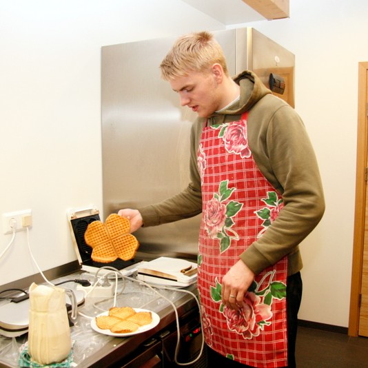 Þröstur Leó vafflaði Kjarnann upp