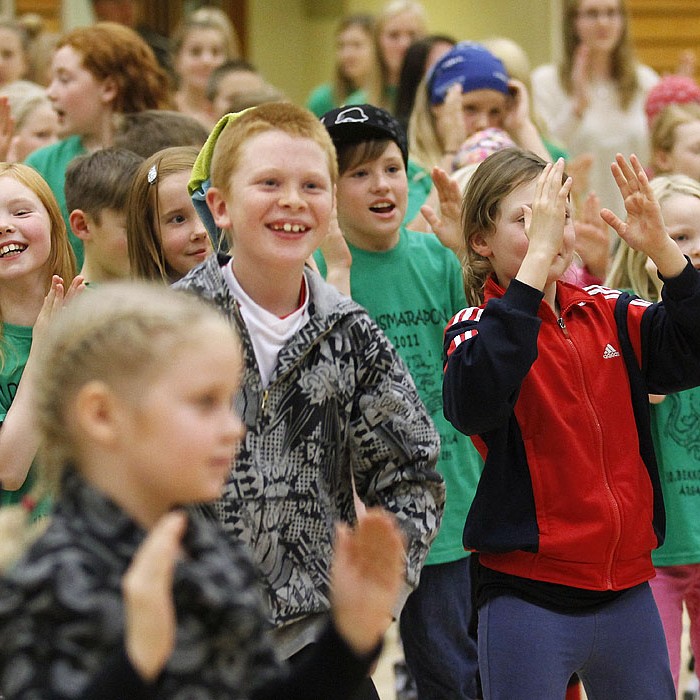Það eru allir stjörnur á dansgólfinu