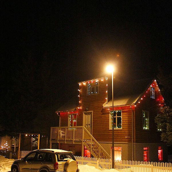 Síðasti sveinninn á leiðinni heim