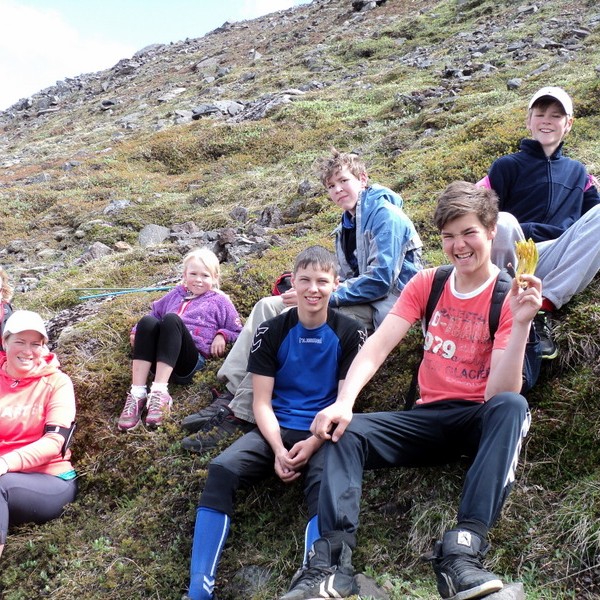 Nökkvi Már Víðisson Byrðuhlaupsmeistari 2013 á nýju meti.