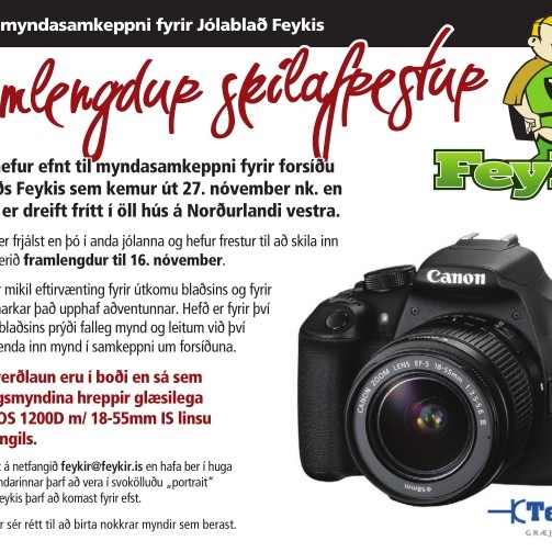 Átt þú forsíðumyndina fyrir Jólablað Feykis?