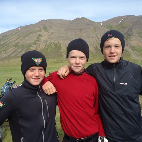 Ungir kylfingar frá GSS stóðu sig vel á Ólafsfirði