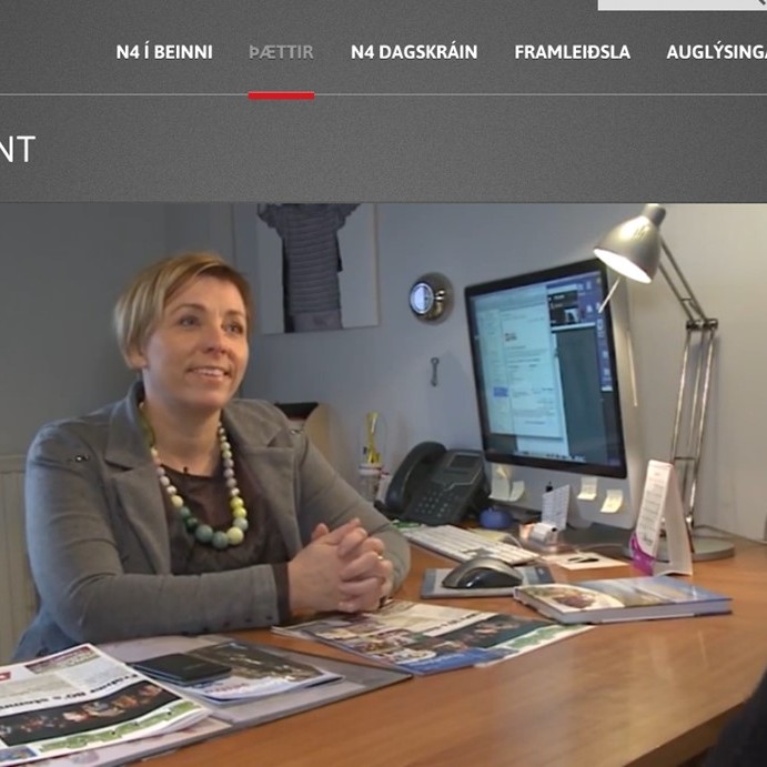 N4 heimsækir Nýprent