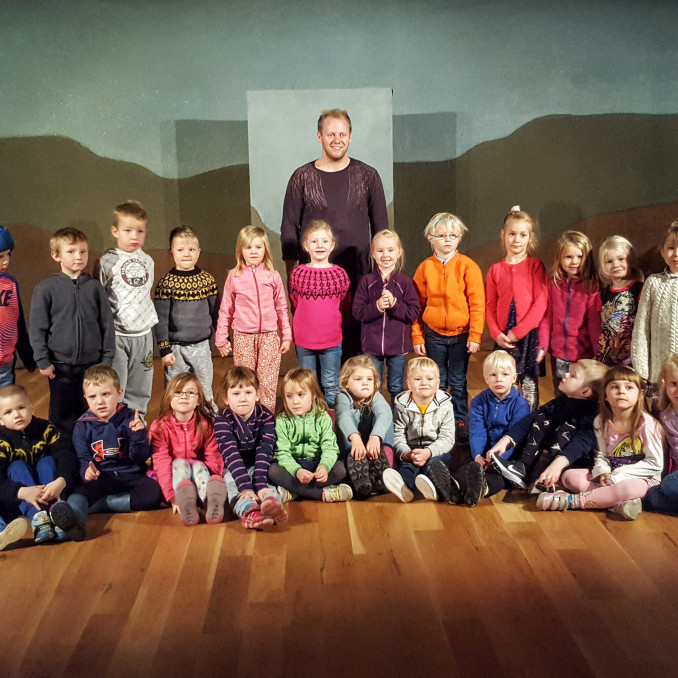 Frá sýningunni í Miðgarði í dag. Mynd: Skagafjörður.is.