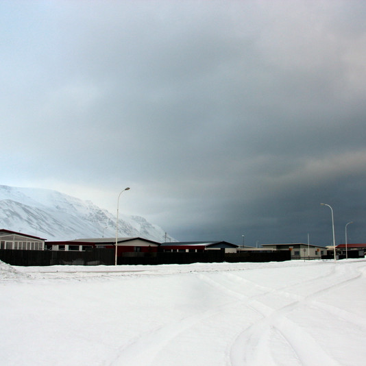 Ekki boðar það gott að svona dimmt sé yfir á Pálsmessunni. Mynd:FE