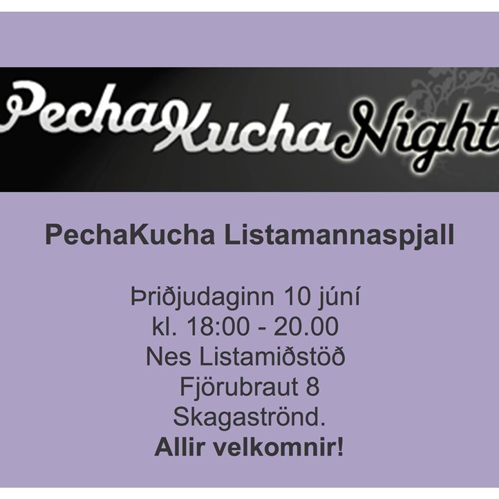 Pecha Kucha Listamannaspjalli frestað