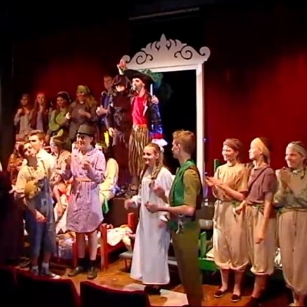 Landinn lítur inn á frumsýningu Péturs Pans