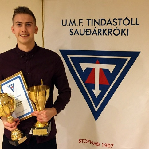 Pétur Rúnar Birgisson íþróttamaður Tindastóls. Mynd: tindastoll.is