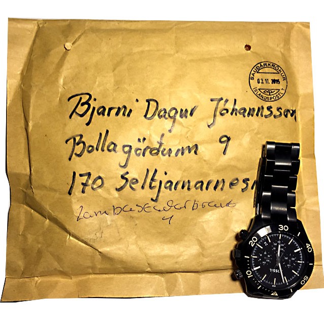 Kannast þú við þetta umslag?