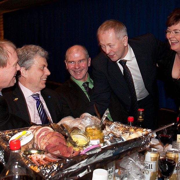 Fjölmenni á Króksblóti í gærkvöldi