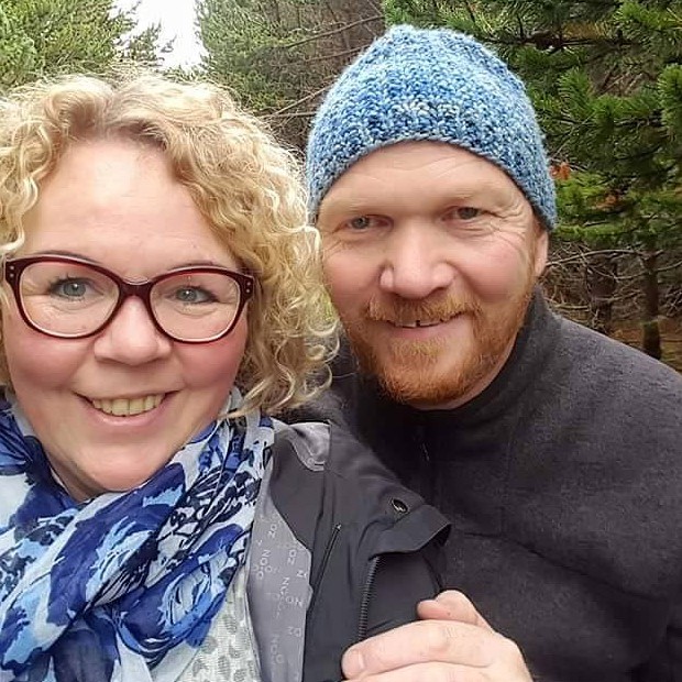 Guðrún Pálma og Gísli frá Lundi.