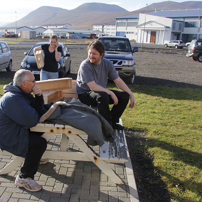 Allt í lamasessi í rafmagnsleysinu