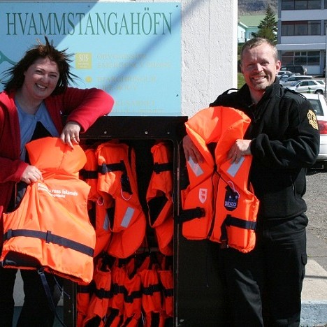 Hvammstangadeild RKÍ gefur björgunarvesti