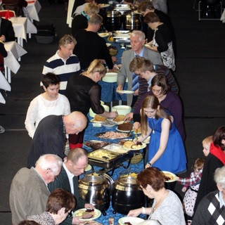 Frá jólahlaðborði Rótarý 2013.