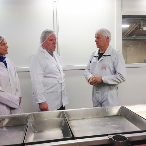 Ráðherra heimsótti SAH afurðir