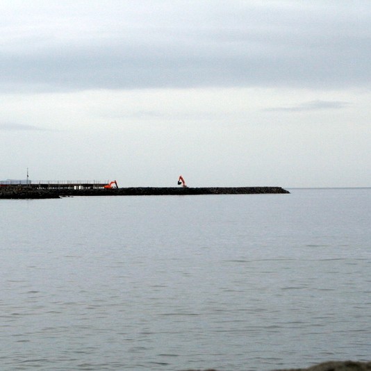 Sandfangarinn tilbúinn