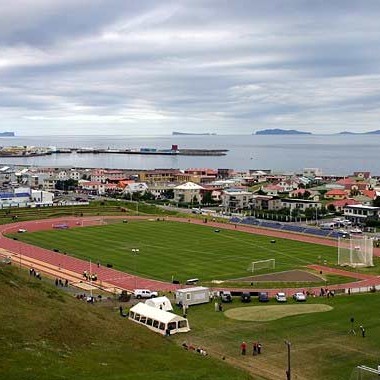 Íþróttavöllurinn á Sauðárkróki. Mynd: skagafjordur.is.