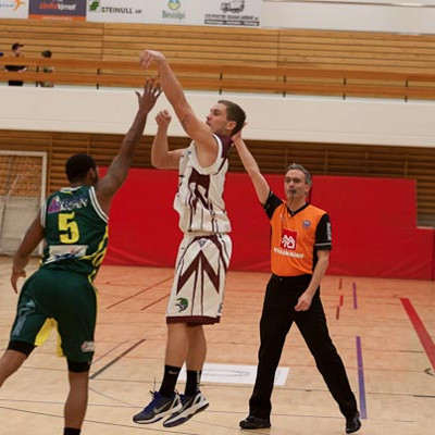 Sigtryggur í leik með Tindastól gegn Skallagrím árið 2013. Mynd: Hjalti Árna.