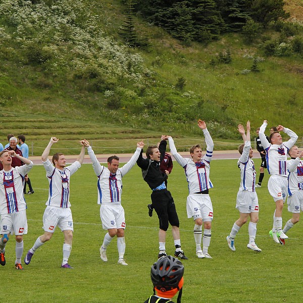 Átta marka stórveisla á Sauðárkróksvelli