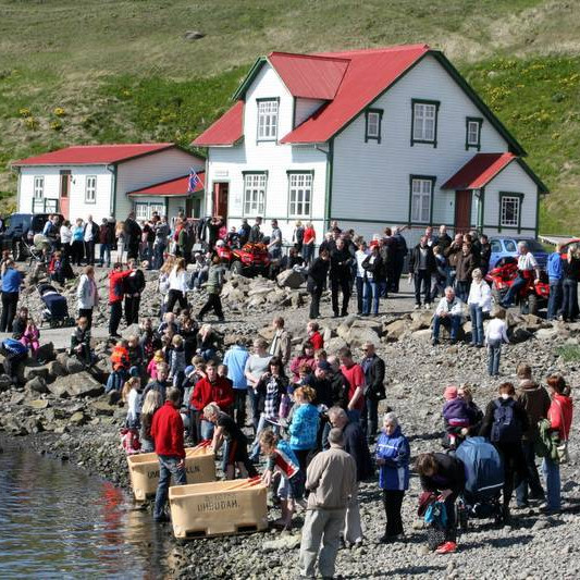 Kvosin á Hofsósi. Mynd/KSE