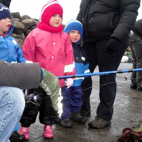 Líflegur sjómannadagur á Hofsósi