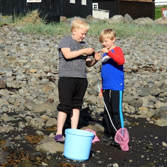 Hofsós í júníblíðunni - Myndir