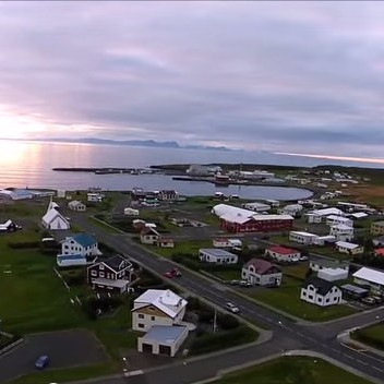 Skagaströnd með augum fuglsins