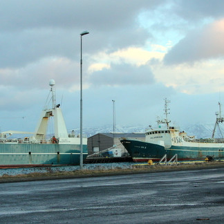 Bátar bundnir við bryggju á Sauðárkróki. Mynd: PF.