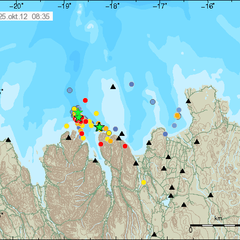 Lýsa yfir óvissustigi - ekkert lát á skjálftavirkni