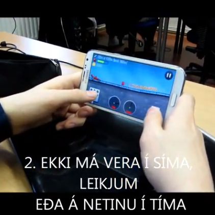 Fjör í framhaldsdeildinni á Hvammstanga