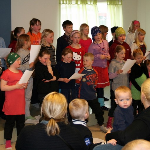 Nemendum líður vel heima hjá sér