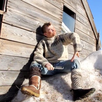 Sölmundur á veiðum