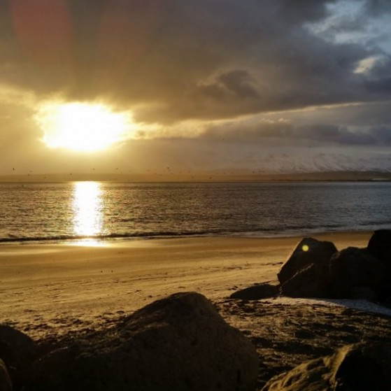 Banaslys við höfnina á Hvammstanga