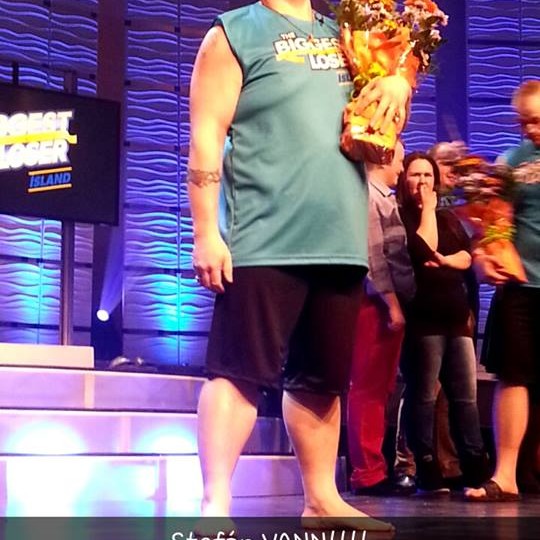 Stefán sigraði The Biggest Loser Ísland