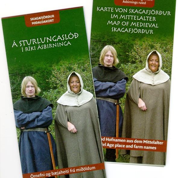 Miðaldakort af Skagafirði