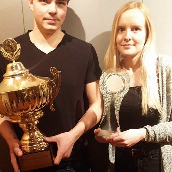 Guðmundur Ólafsson og Svala Guðmundsdóttir.