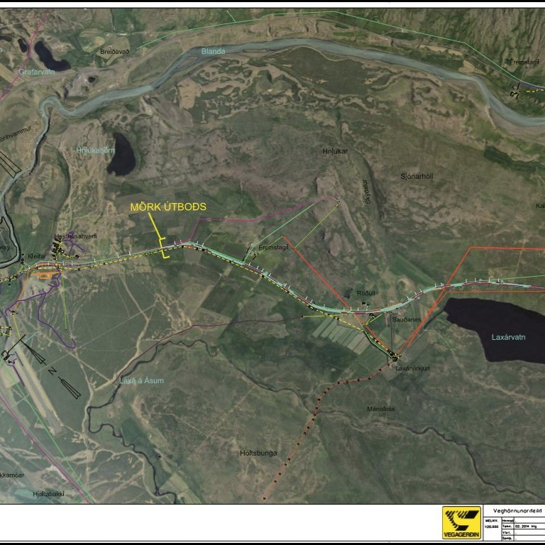 Bundið slitlag á Svínvetningabraut