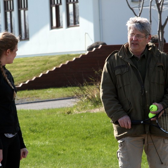 Tenniskennsla á Sauðárkróki