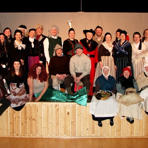 Seinni sýning „Það er að koma skip“ í Miðgarði í kvöld - myndir