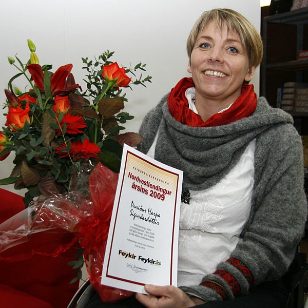 Þuríður komin heim - Síðasta sprautan búin næsta ferð eftir ár