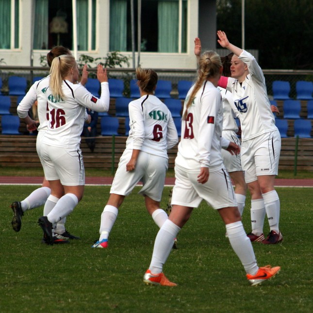 Sigur í síðasta heimaleik sumarsins