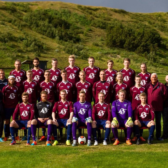 Meistaraflokkur karla 2015. Mynd: Davið Már Sigurðsson.