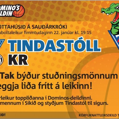 Toppliðin Tindastóll og KR mætast í Síkinu - K-Tak býður stuðningsmönnum á leikinn