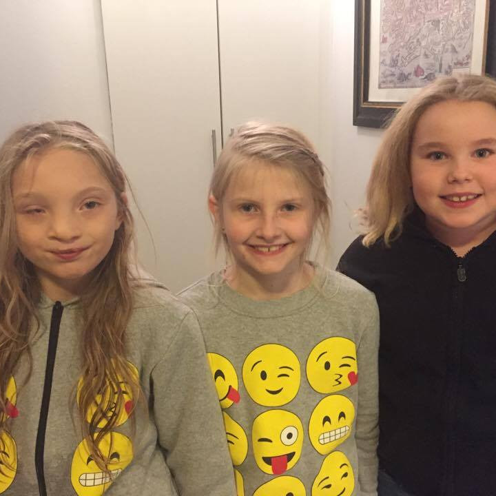 Frá vinstri: Heiðrún Erla Stefánsdóttir, Sigríður Hrafnhildur Stefánsdóttir og María Rut Gunnlaugsdóttir.